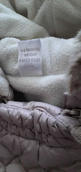 Дитячий суцільний комбінезон 6-9 міс.