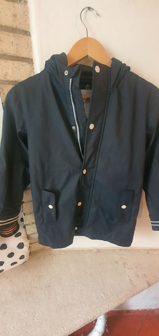 Casaco AIGLEN azul e salmão