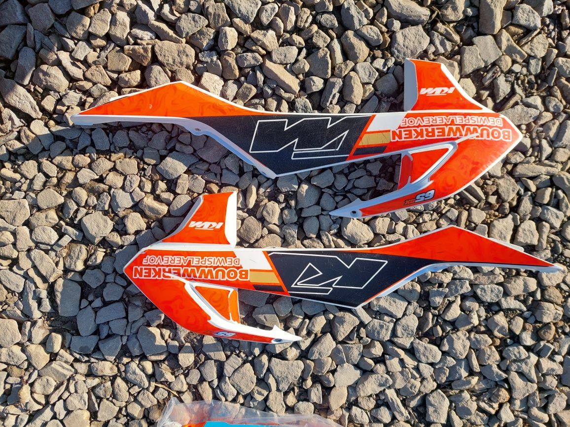 Ktm sx 65 Plastik owiewka boczek ogon błotnik zadupek cross nadkole
