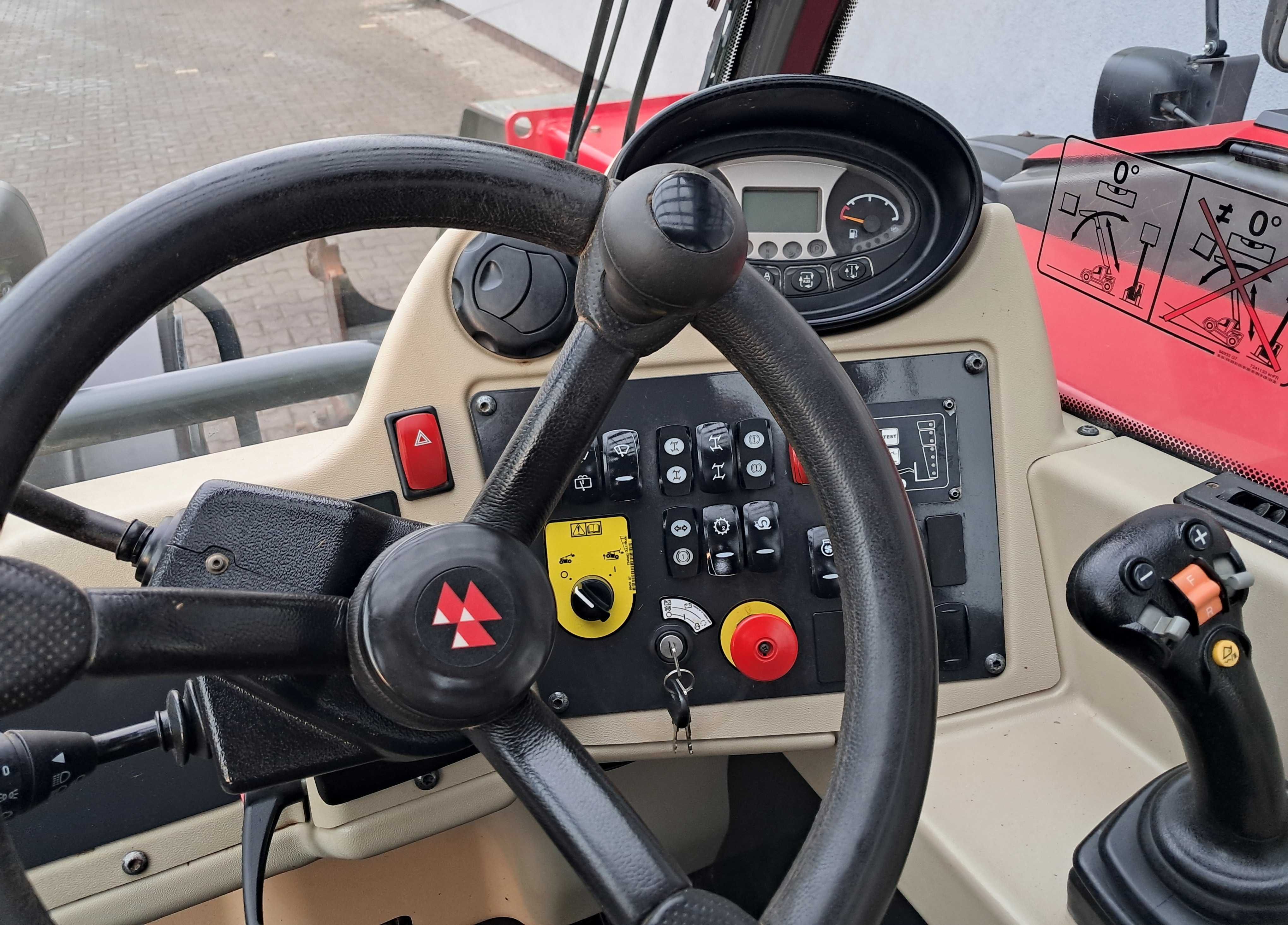 MASSEY FERGUSON TH 7038 Oryginał 2018r Klima 132kM 40km/h 7m 3.8t Full