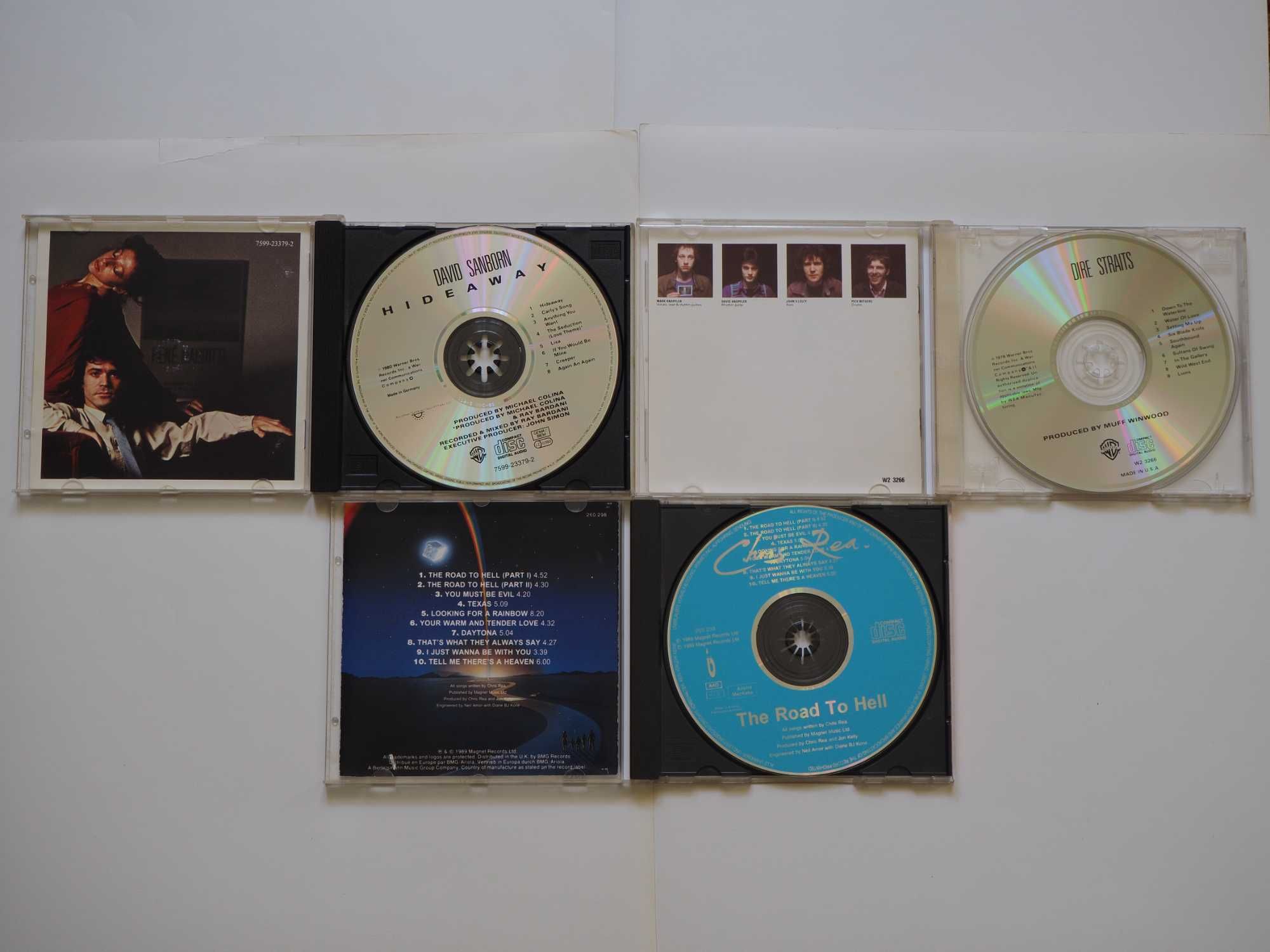 CD Joe Satriani WASP Dire Straits David Sanborn Chris Rea