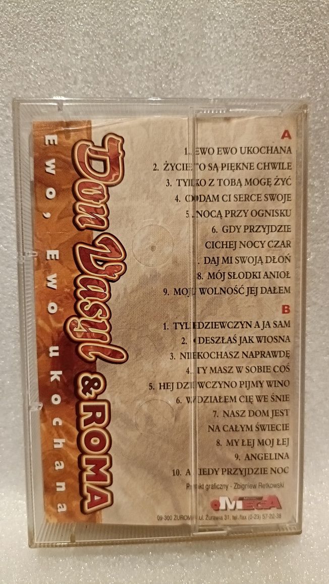 DON VASYL & ROMA "Ewo, Ewo ukochana" na kasecie