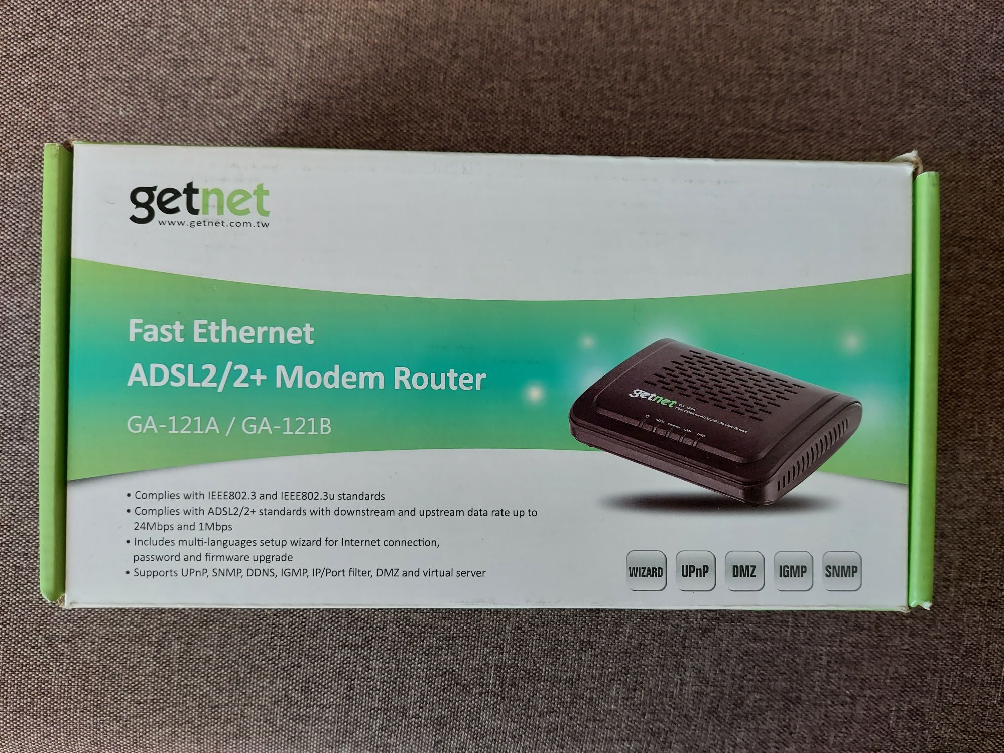 Модем ADSL2\2+ getnet GA-121A