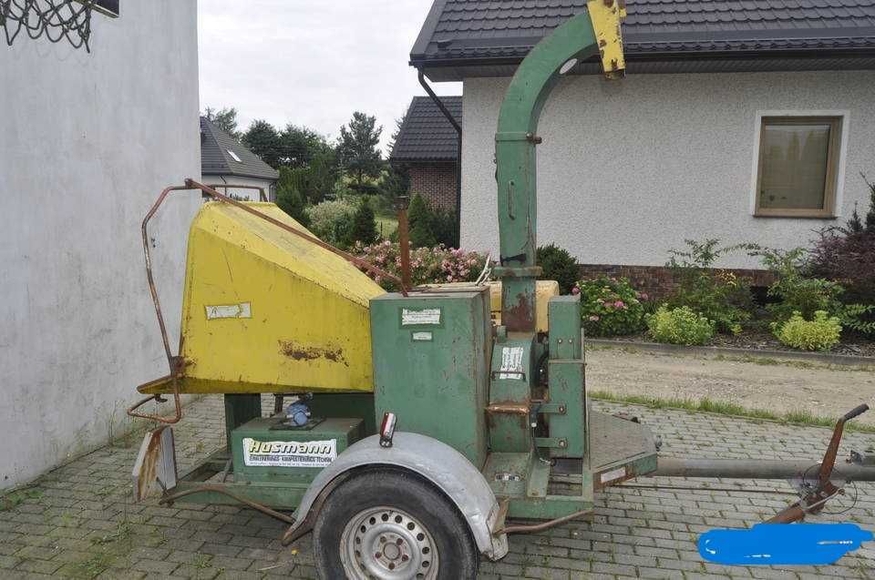 Rębak spalinowy husmann h6m2 . Silnik 3 cylindrowy hatz