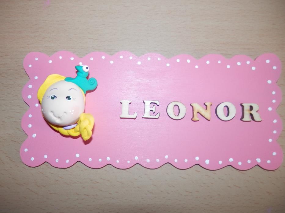 Placa para quarto menina/menino