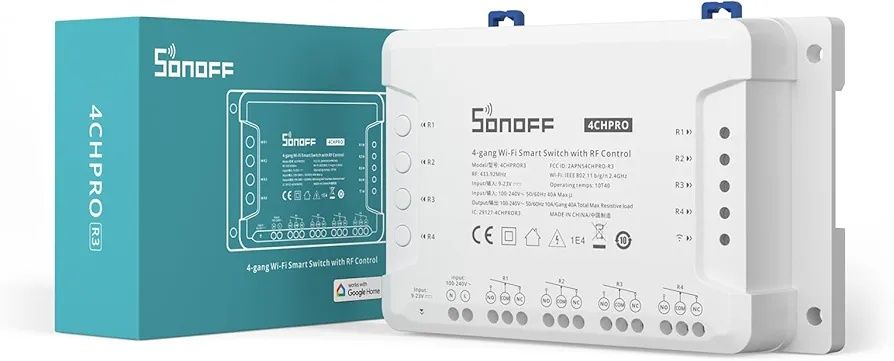 Sonoff 4 Canais Pro C/Comandos