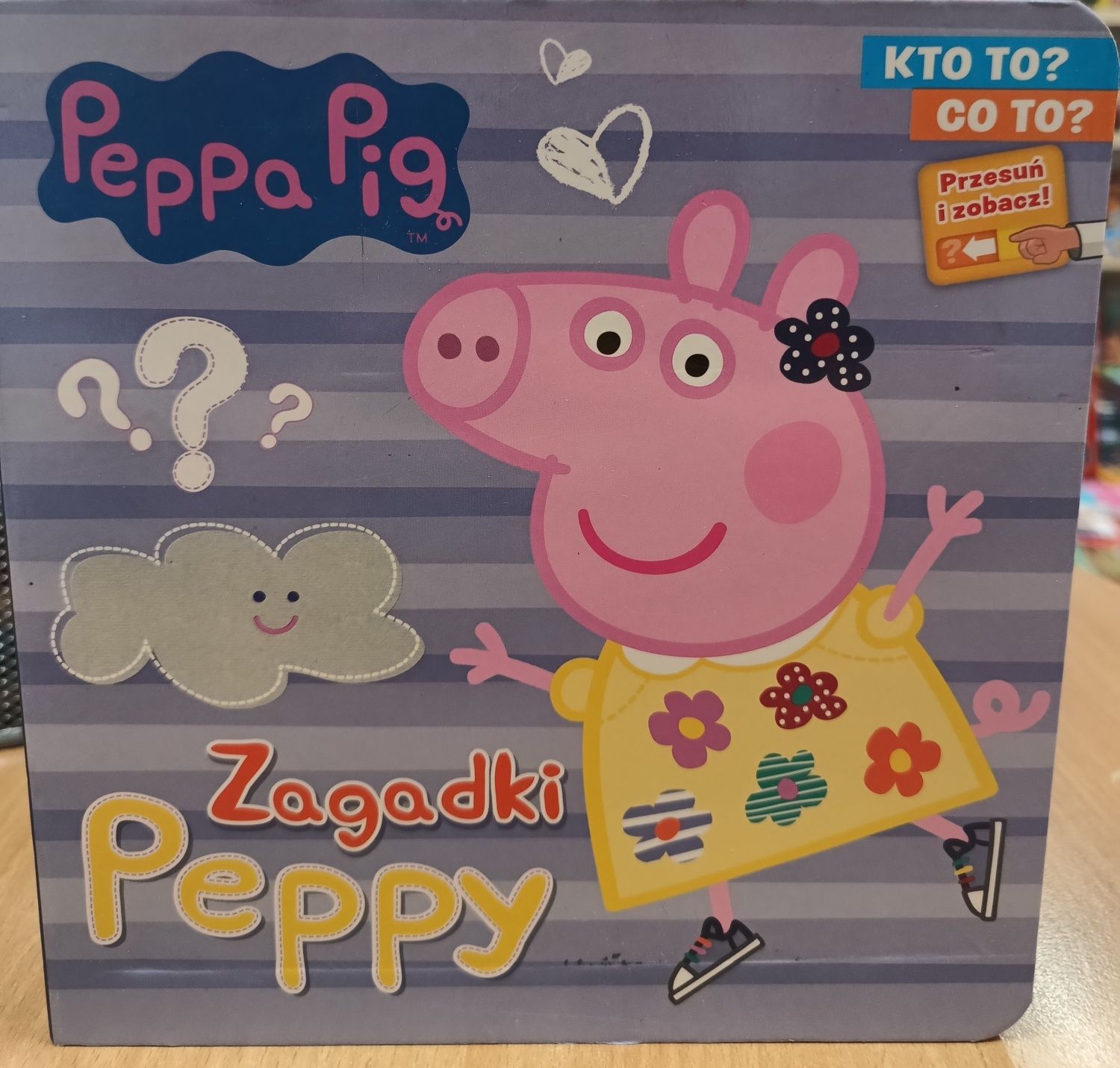 Świnka Peppa. Książka z przesuwanymi obrazkami