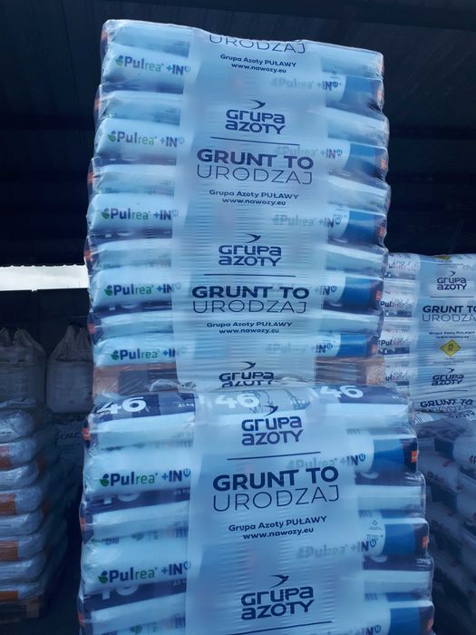 nawóz Mocznik  N46% bez inhibitora worki 25kg lub BB