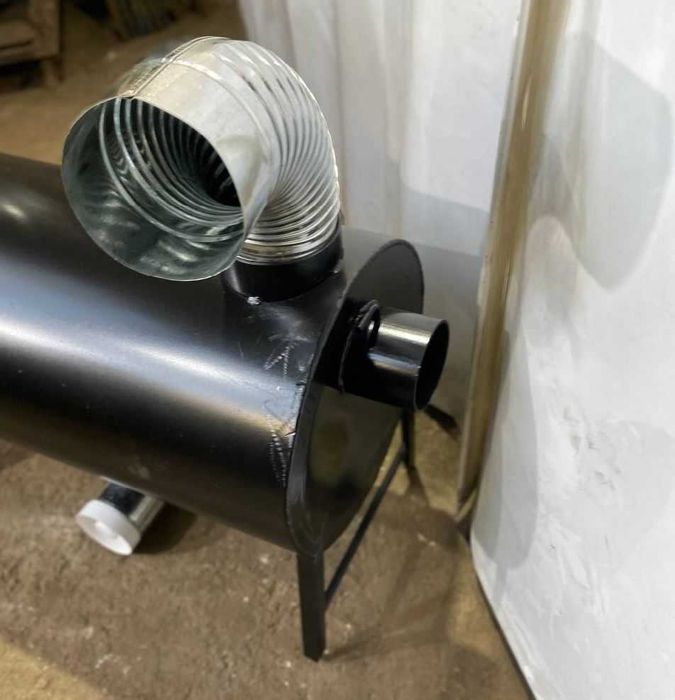 • ОБДУВ! 5мм! 295м3! • ККД 90%! Буржуйка Булерьян Булер'ян Печь Піч