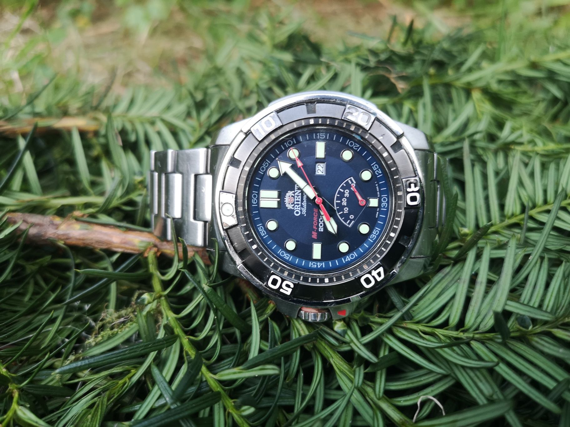 Zegarek automatyczny Orient M-Force Beast SEL06001D Diver 200M Komplet