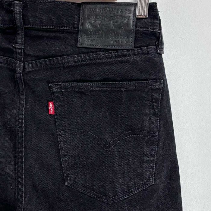 Levis meskie jeansy W33 super slim czarne washed vintage Y2K fit