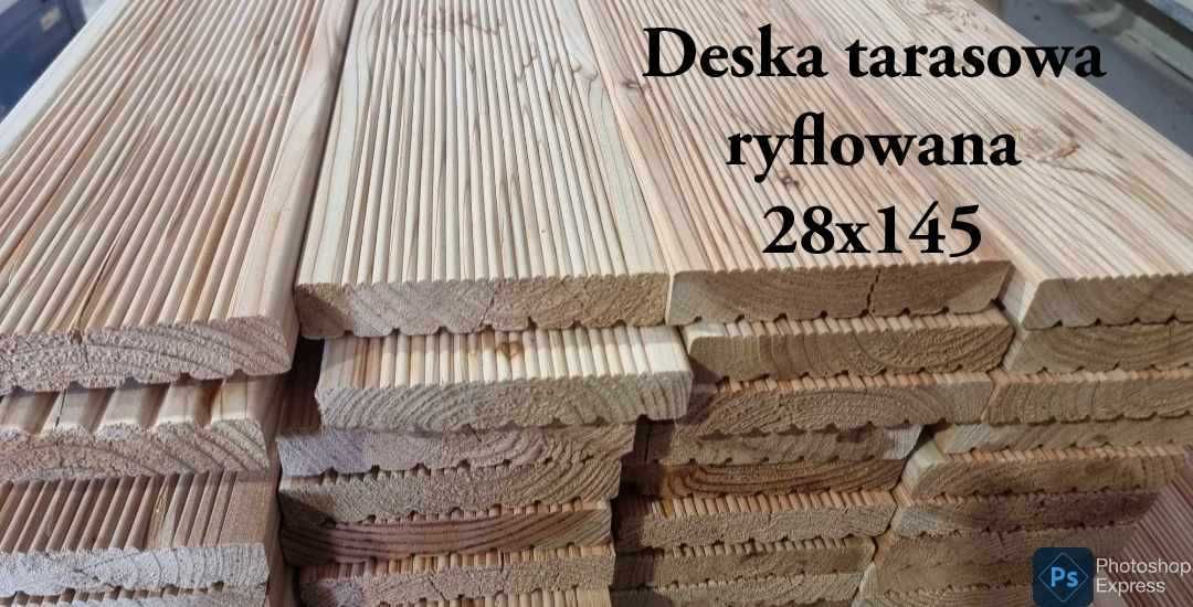 Deska tarasowa 28x145