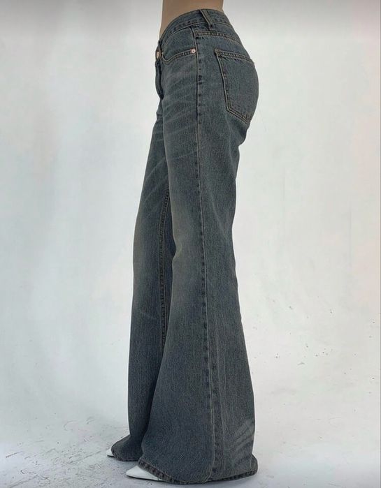 Джинси ульош на низькій посадці