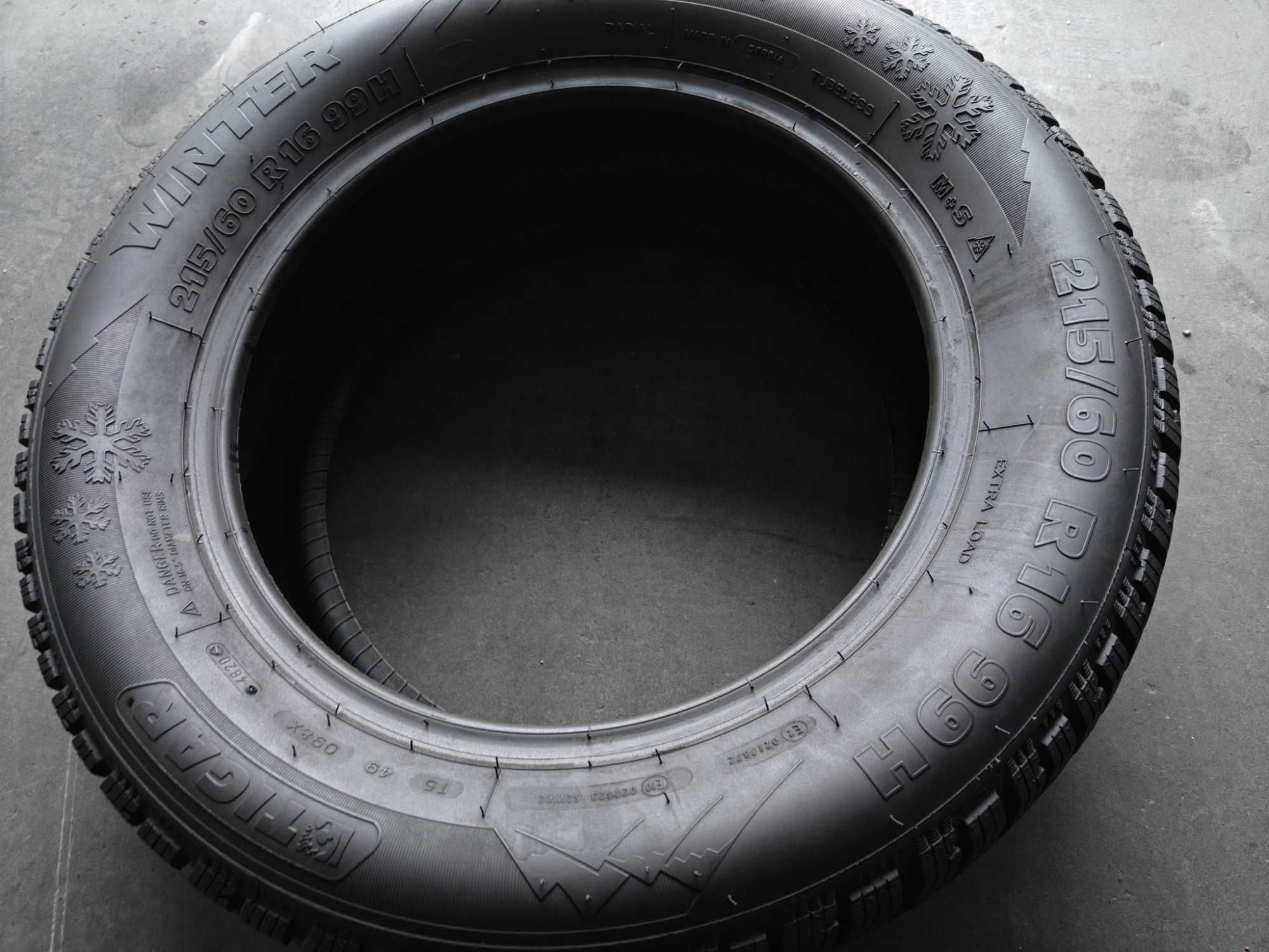 R16 215/60 зимові арктичні шини Tigar Winter