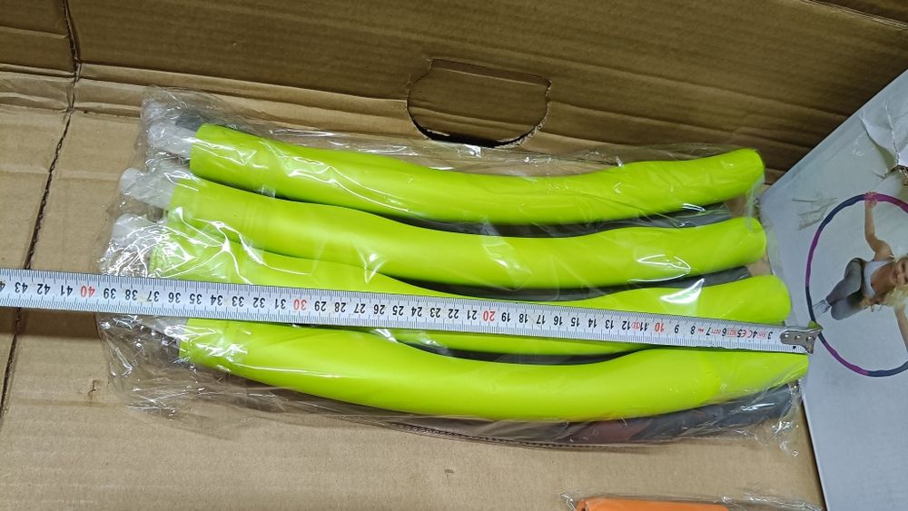 hula hoop Fitness z skakanką 1,2 kg 8 części