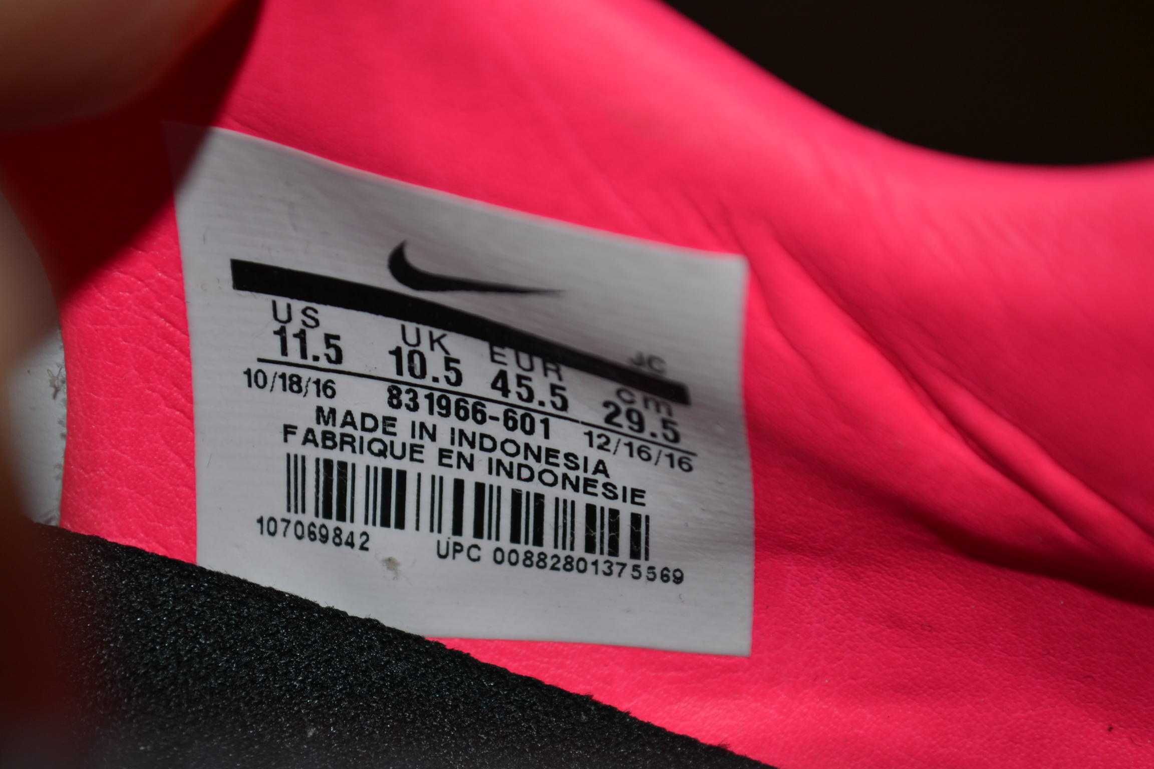 Nike mercurial x victory 6 футзалки 45.5р  бампы бутсы оригинал