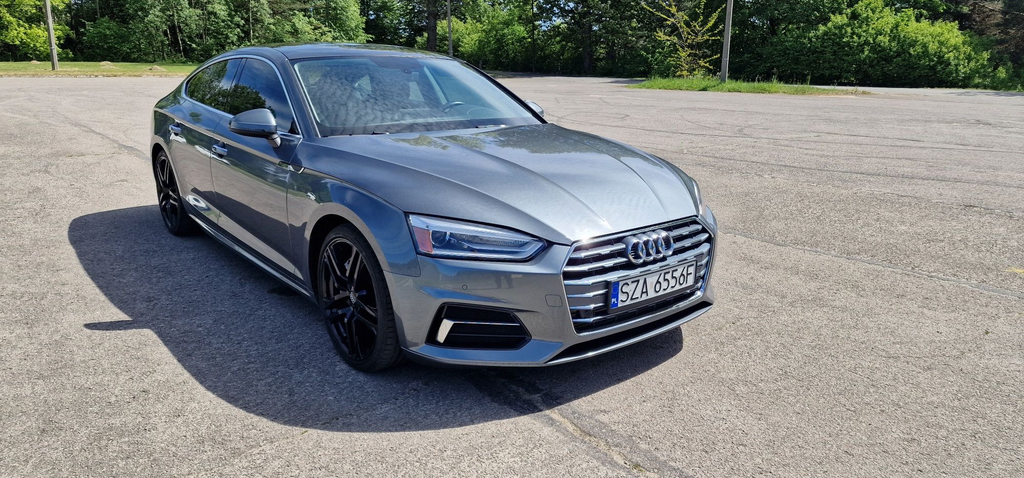 Sprzedam Audi A5 2,0 benzyna Quattro 252 KM z 2018 r