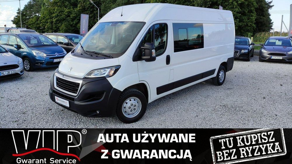 Peugeot Boxer  2.0 HDi 131kM L3H2 7os. Brygadówka Klima Kamera Navi GWARANCJA