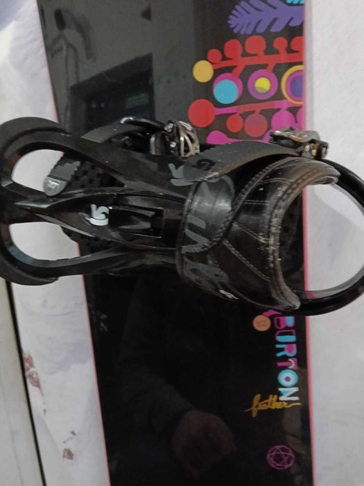 Piękna Deska snowboardowa Burton leather