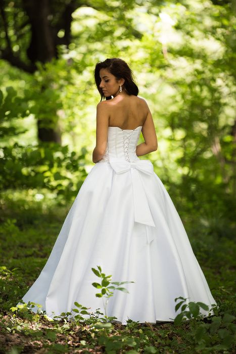 Piękna Suknia Ślubna PRINCESSA + welon + dodatki