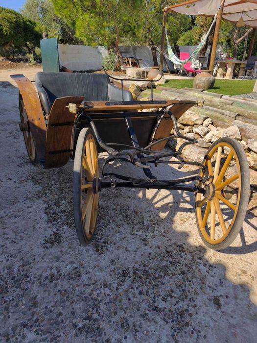 Antigo Carro de Cavalos Singular "Vitória"