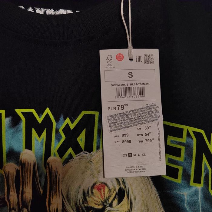 Фудболка iron maiden