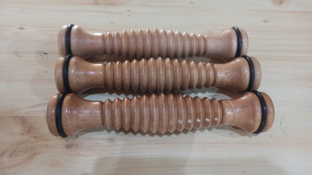 Ferramentas de massagem de madeira