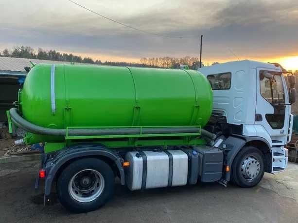 Выкачка сливных ям.Илосос.Левый и правый берег.Шланг 100 м.