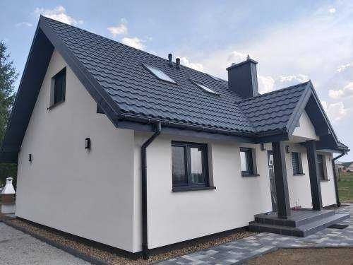 Dom parterowy z użytkowym poddaszem stan deweloperski 123m2