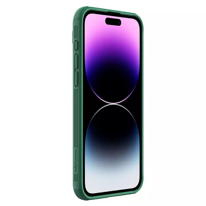 Etui Nillkin Camshield Pro Pc+Tpu Do Iphone 15 Pro Max Zielony