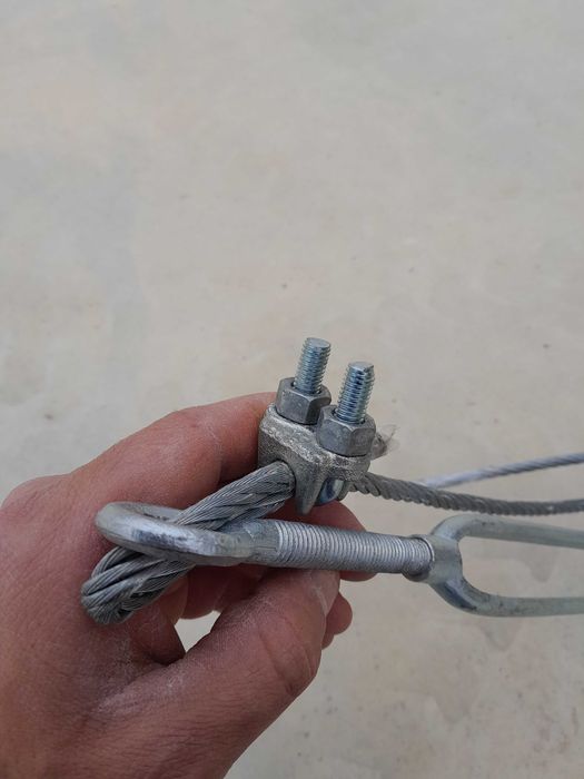 Serracabos, esticadores, cabo aço