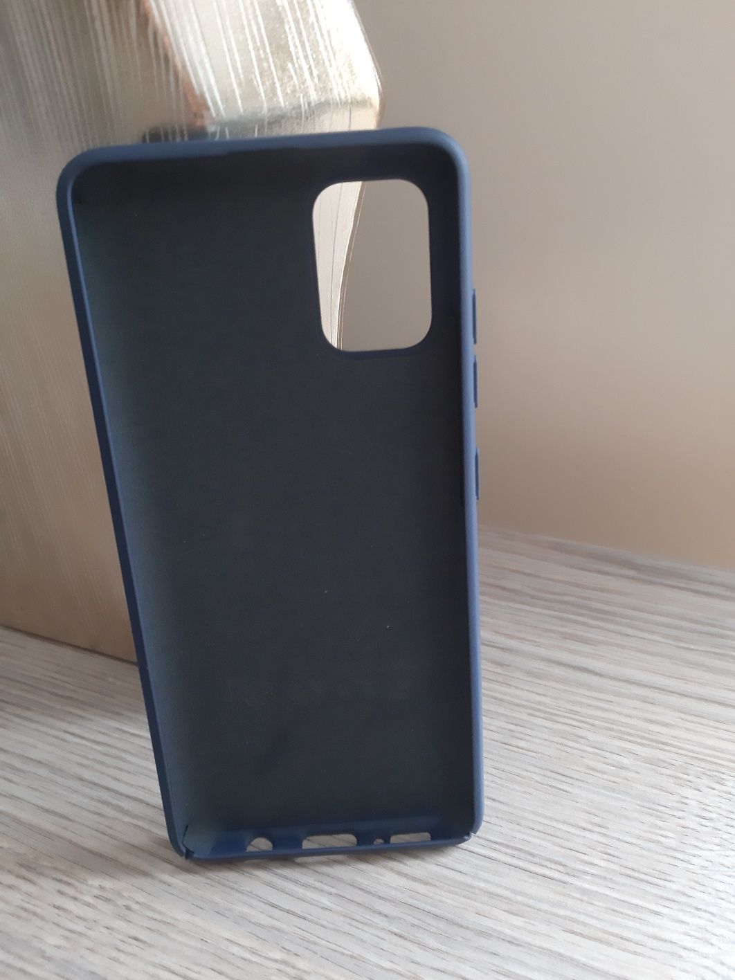 Etui case opakowanie samsung a51 Blue dark siky kolekcja tkmaxx