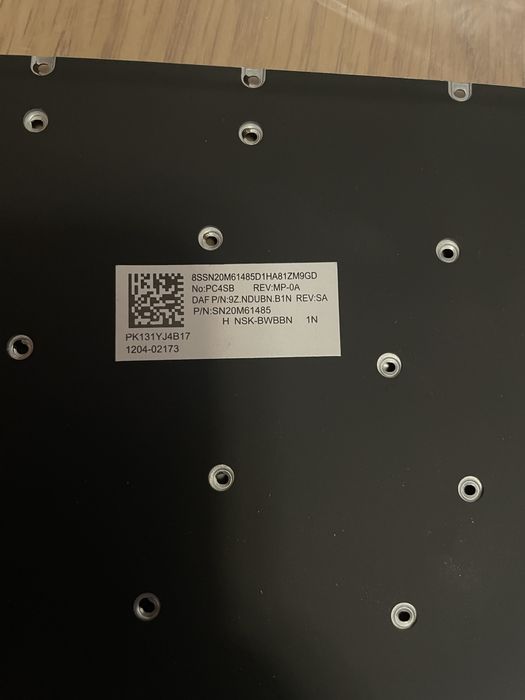 Клавіатура Lenovo 720S-14 оригінал