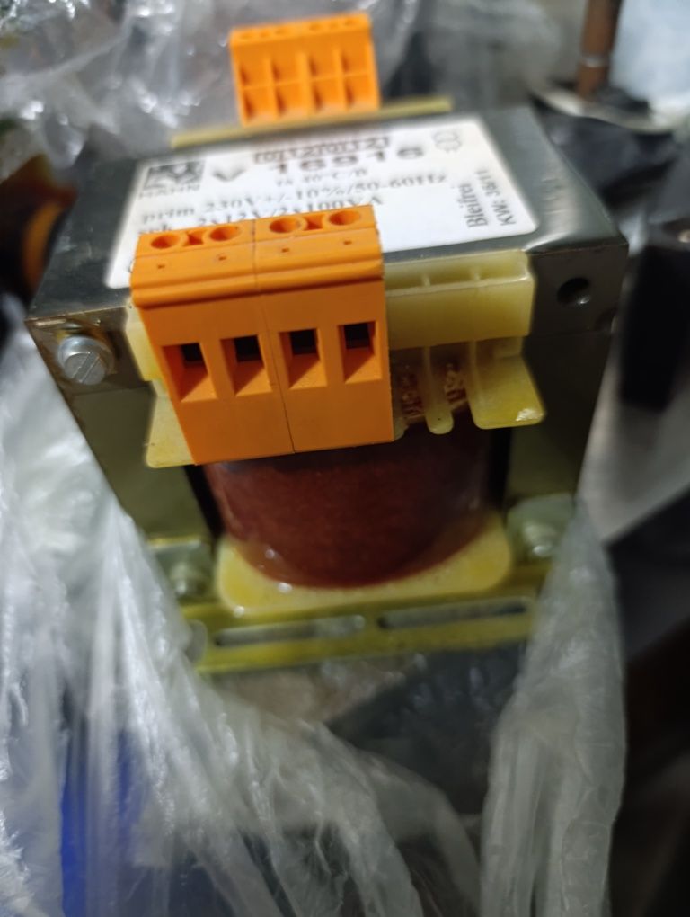 V16916 трансформатор HAHN 230V 2х12В. 220/24v 0.63A. ТПП 270-127/220