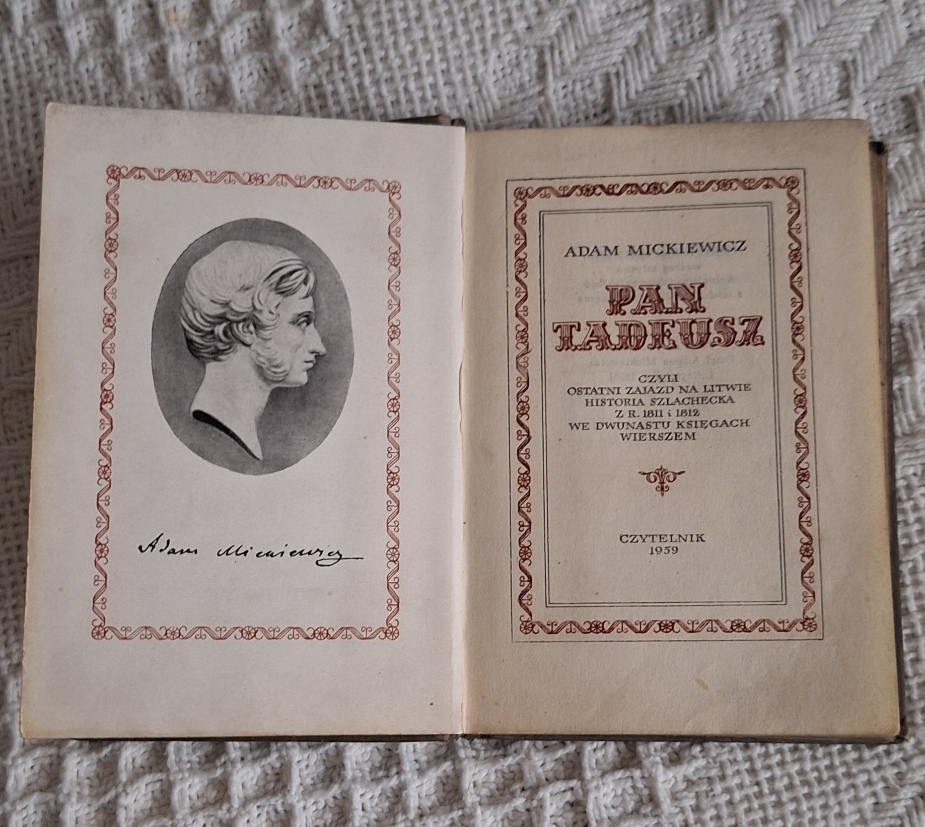 "Pan Tadeusz" Adama Mickiewicza