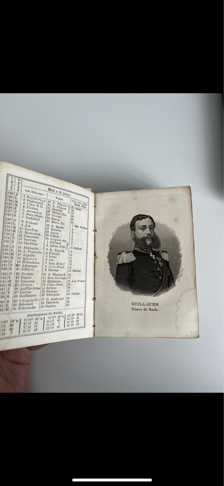 Книга про європейські аристократична роди видання  1864 року