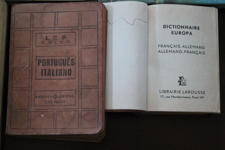 Dicionários de Português - Italiano e Francês - Alemão - Francês