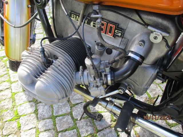 vendo mota bmw r90s 1976 orange daytona