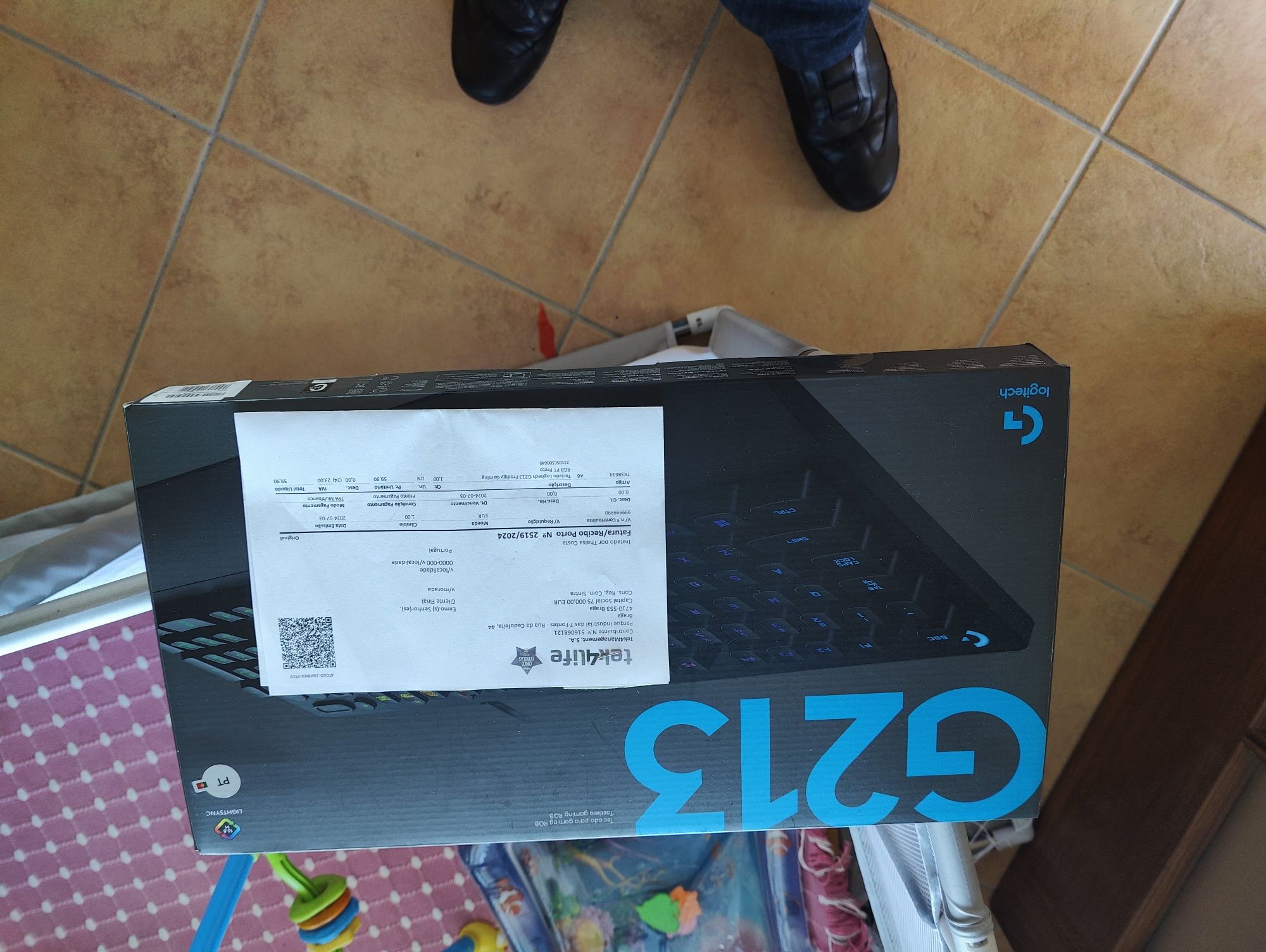 Teclado Logitech G213 como novo