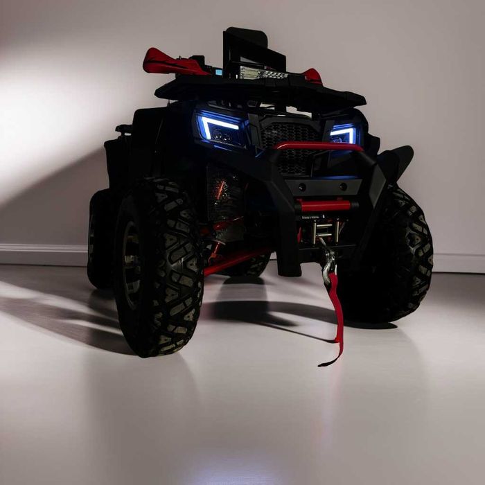 DUŻY QUAD 250cc Pelikan Nero // Wyciągarka hak alufelgi raty dostawa