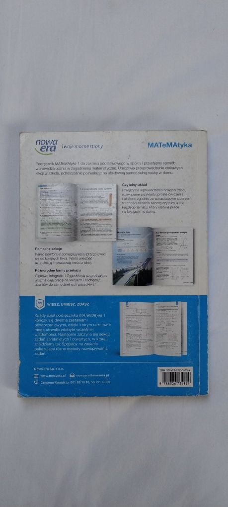 Podręcznik matematyka 1