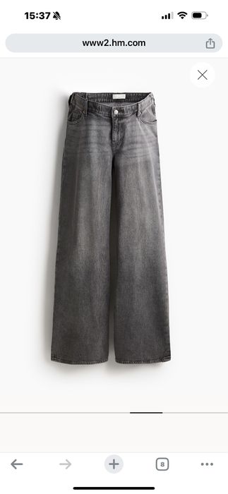 Джинси для вагітних H&M M Джинсы для беременных H&M M