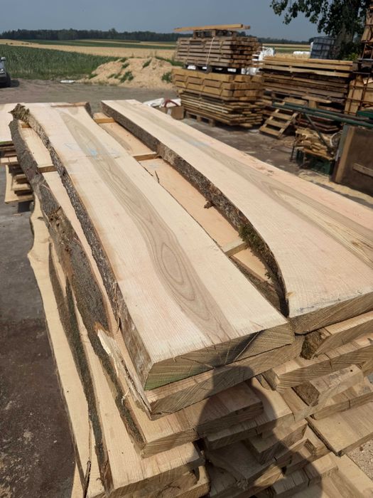 Tarcica jesionowa - mokra/sucha jesion 2,5m ,120 cm, dąb na schody