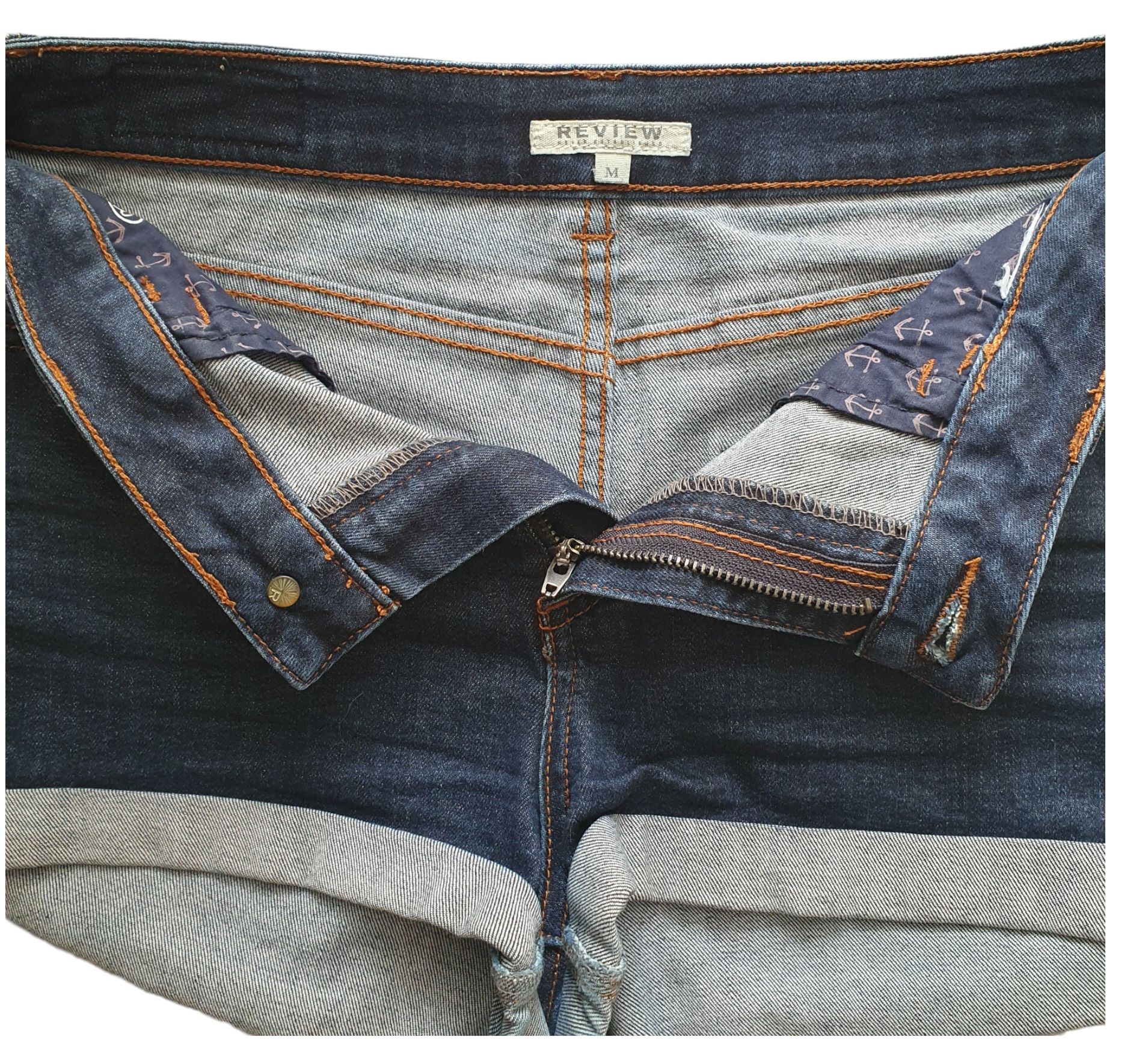 Krótkie spodenki jeansowe rozmiar M