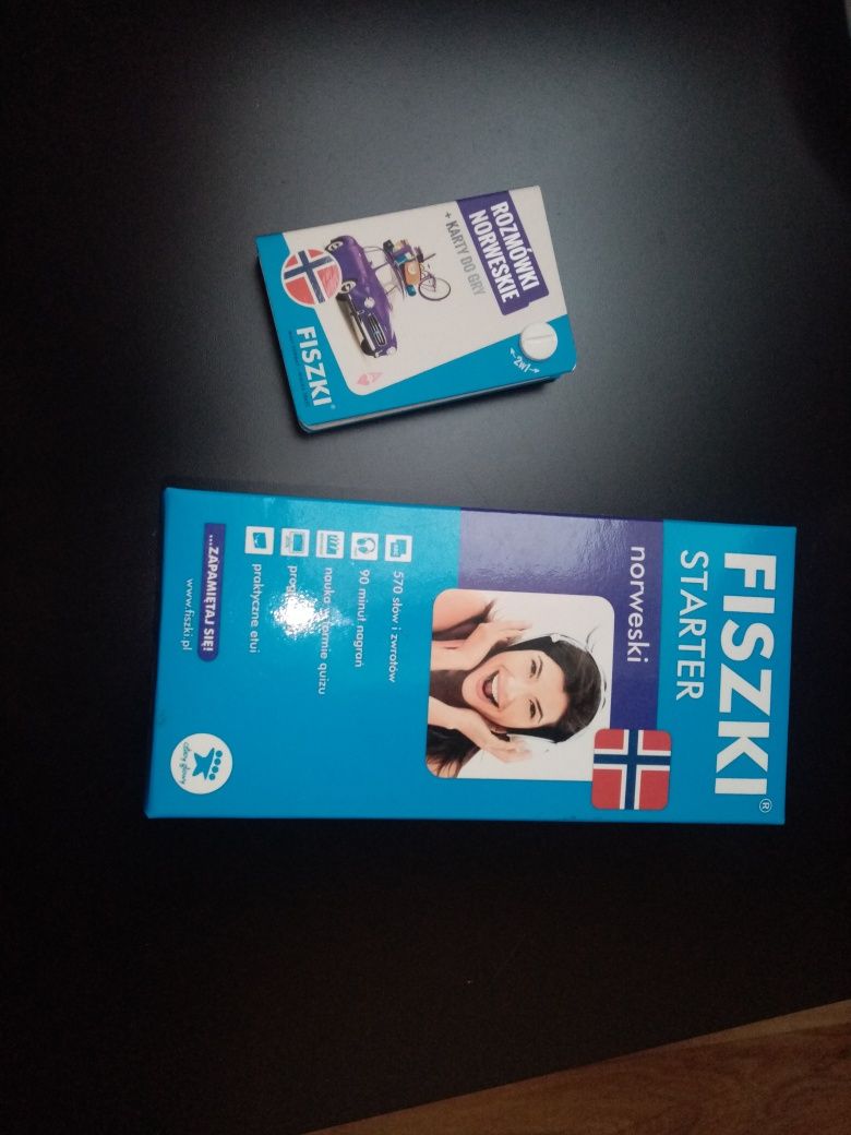 Fiszki norweskie Starter + karty do gry