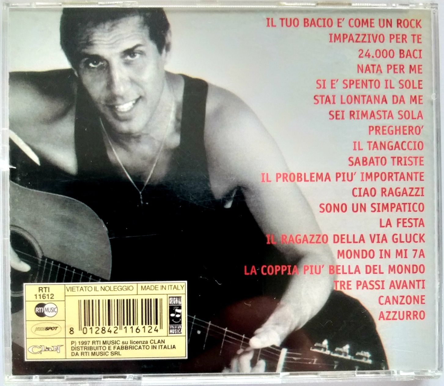 Adriano Celantano Le Origini Di Adriano 1997r