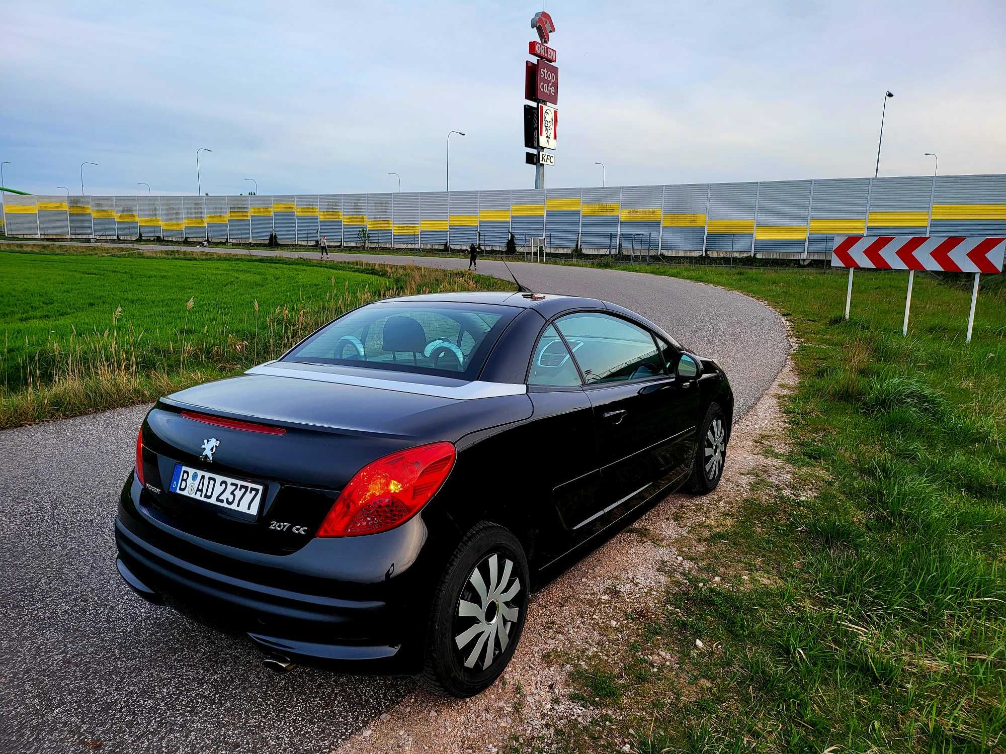 PEUGEOT 207CC 2009 klima nagłosnienie JBL grz.fotele 149tkm SUPER STAN