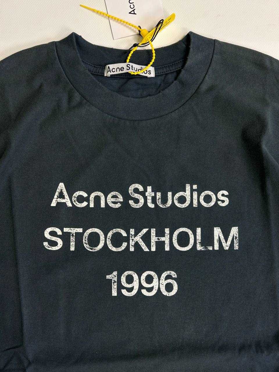 Acne Studios лонгслів лонгслив синий футболка темно синя  S M L XL