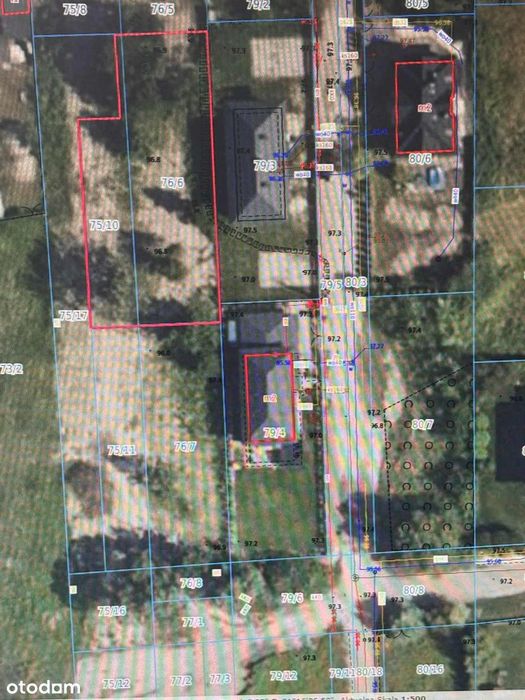 Działka budowlana 850m² Lipiny Nowe