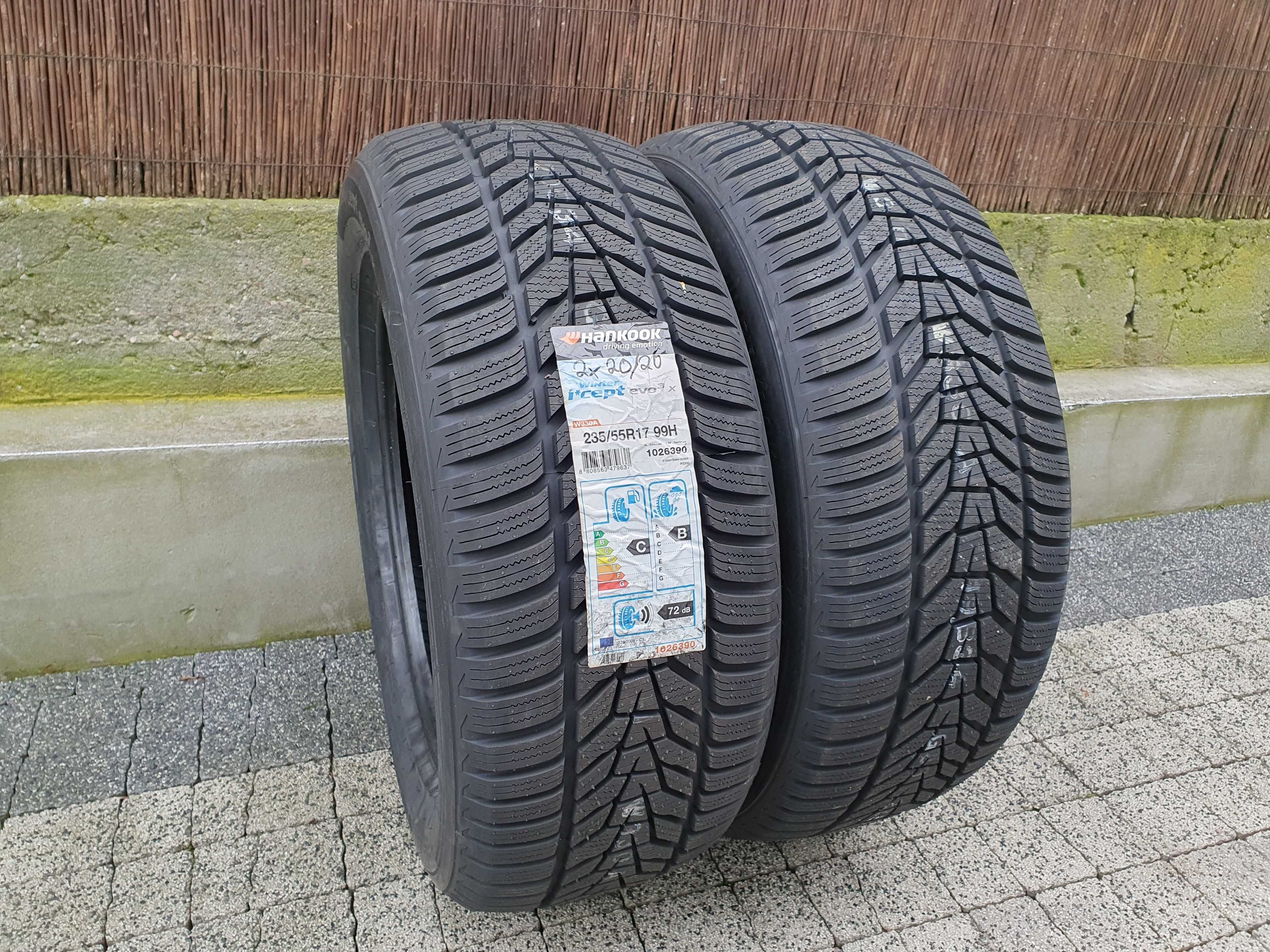 2x 235/55/17 99H Hankook Icept evo 3 Nowe! 2020r.